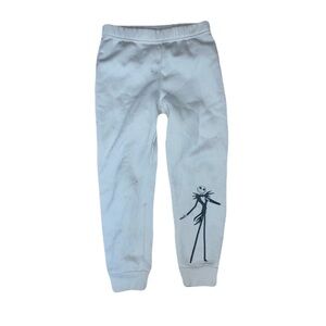 Boys White Joggers with Character Design